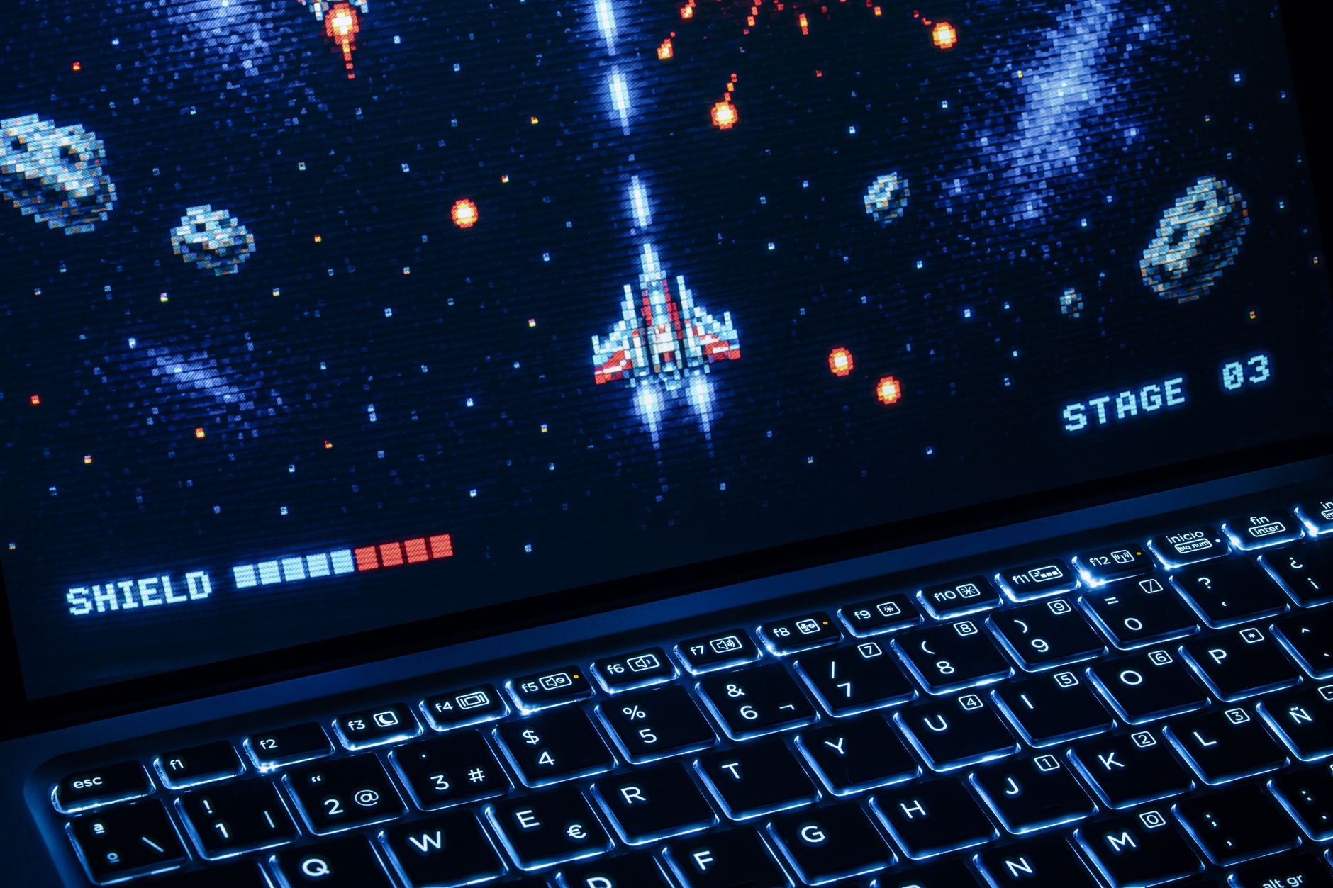 Indie game interface screenshots